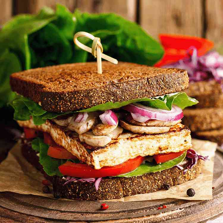 Paneer / Tofu Veggie Sandwich