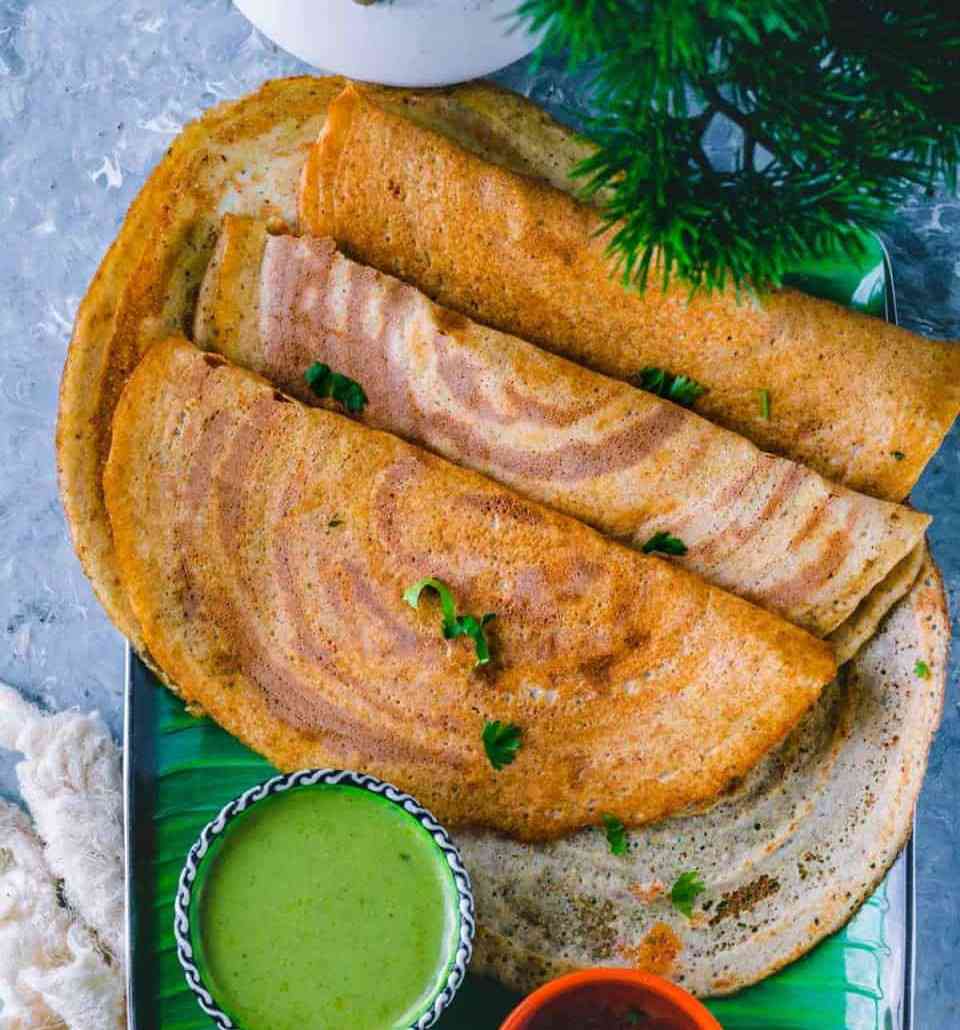 Quinoa Carrot Dosa