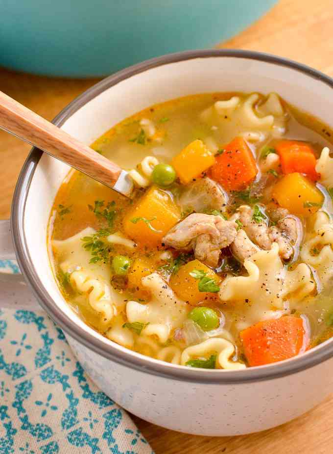 Chicken Macaroni Stew